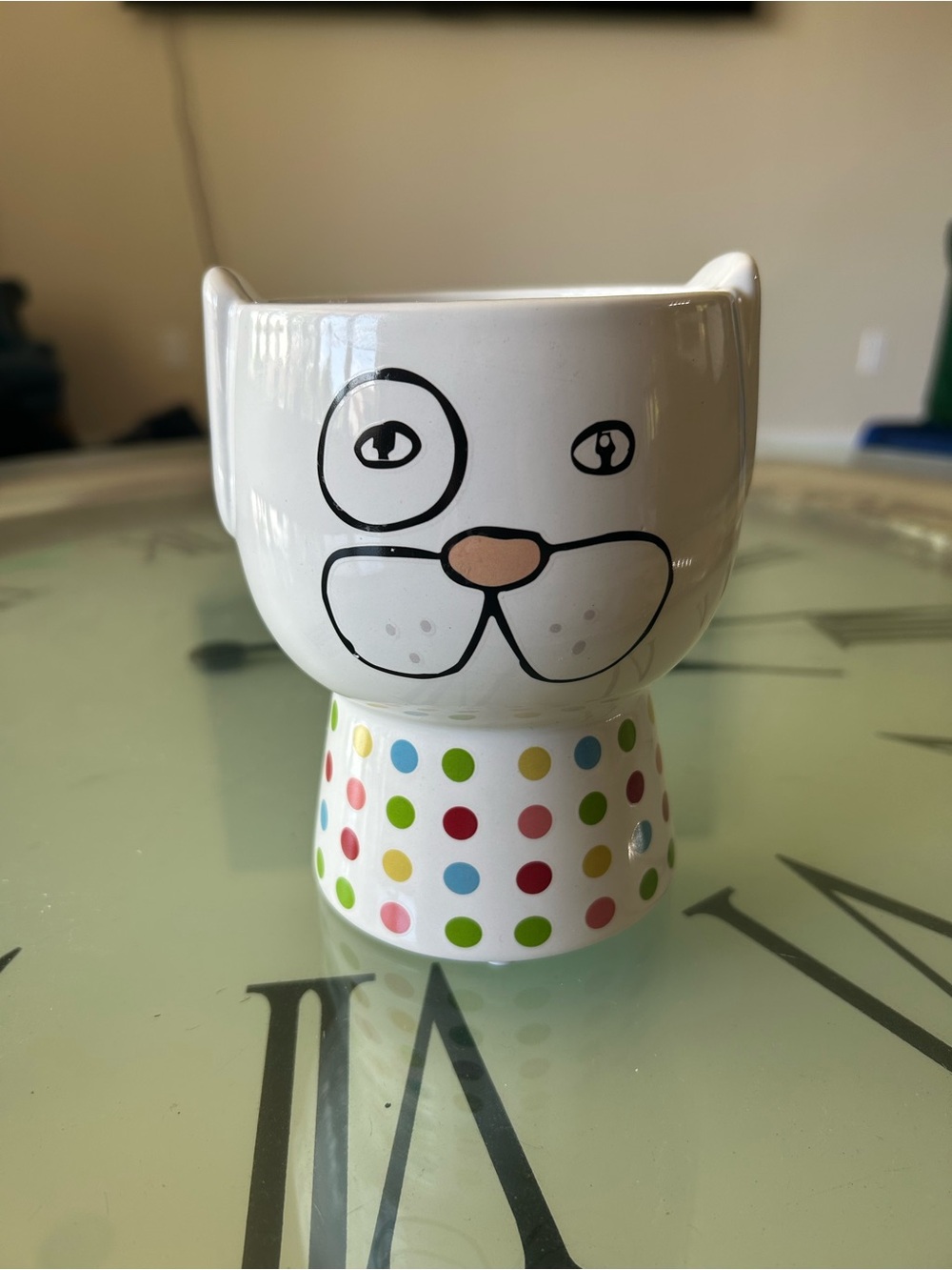 Dog Ceramic Planter/Candy Dish